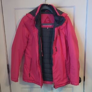 Gerry Women's Vibrant Pink Winter Jacket Small